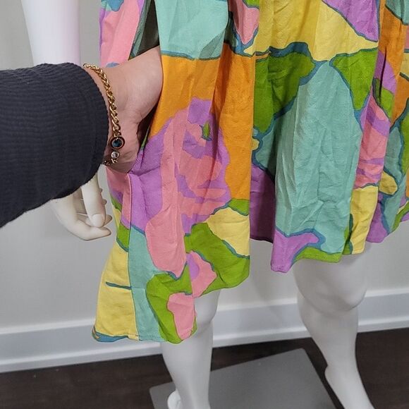 Show Me Your MuMu Gretchen Mini Dress Sz L - Picture 8 of 15